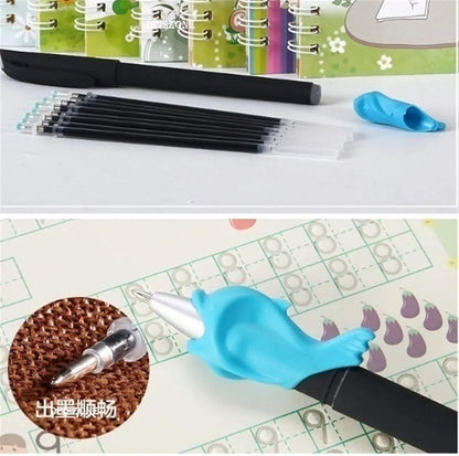 Magic Reusable Writing Practice Book Set For Kids With Pen And Refills